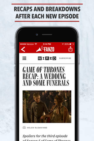 Thrones: #GoT Fan Network screenshot 3