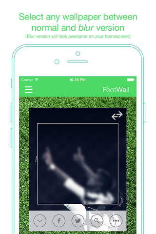 FootWall - HQ & Hand-picked soccer wallpapers screenshot 4