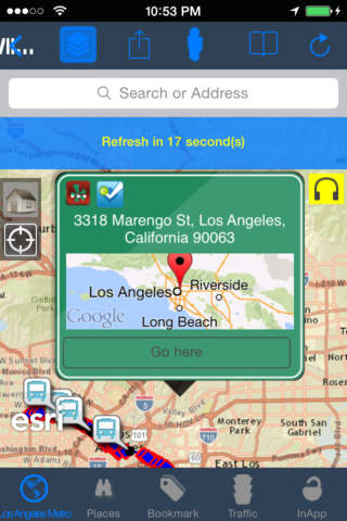 My LA Metro Next Bus - Public Transit Search and Trip Planner screenshot 2