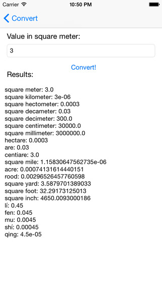 【免費工具App】Area converter free-APP點子