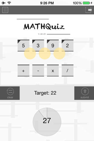 MathQuiz! screenshot 3
