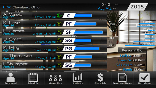 Basketball Dynasty Manager 15