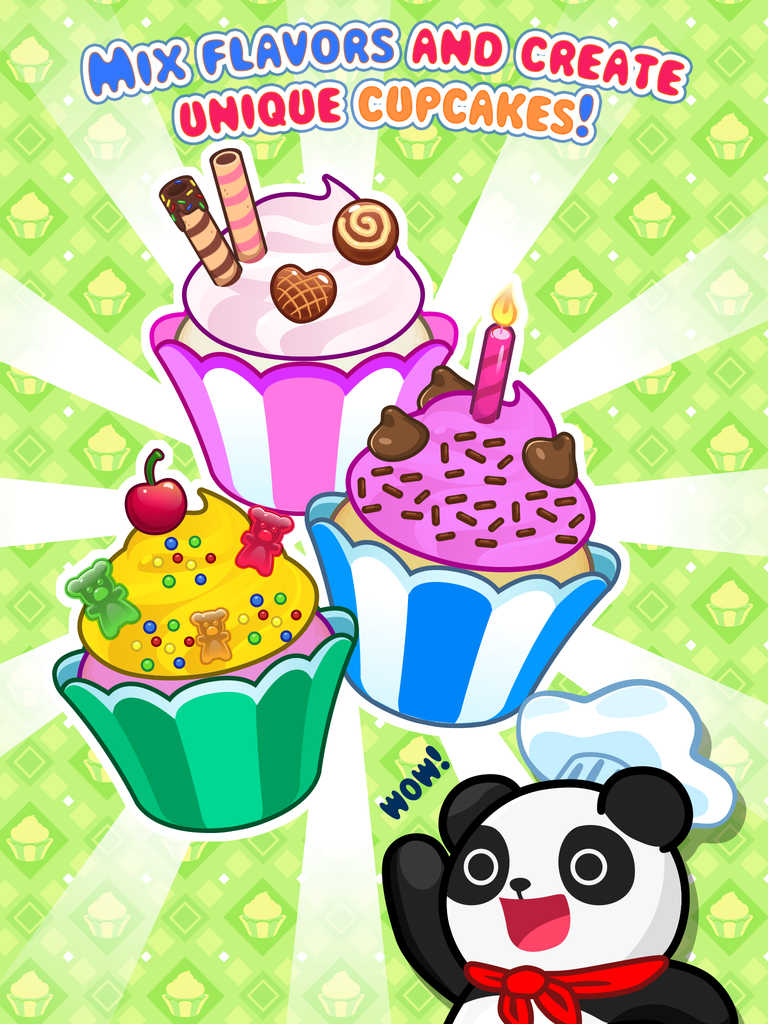App Shopper My Cupcake Maker Create, Decorate and Eat Sweet Cupcakes