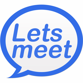 LetsMeet LOGO-APP點子