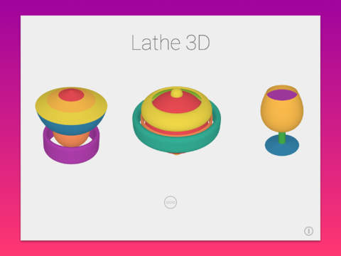 Lathe 3D - Model and Export 3D Objects screenshot 2