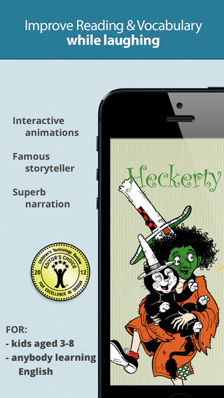Heckerty’s Halloween — a funny interactive family storybook for learning to read