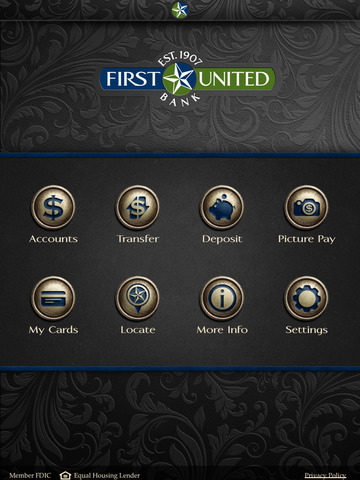 First United Bank for iPad