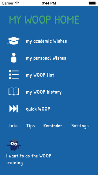 【免費教育App】WOOP to and through college-APP點子