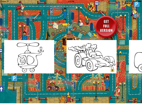 【免費娛樂App】Coloring Book for kids - Transport-APP點子