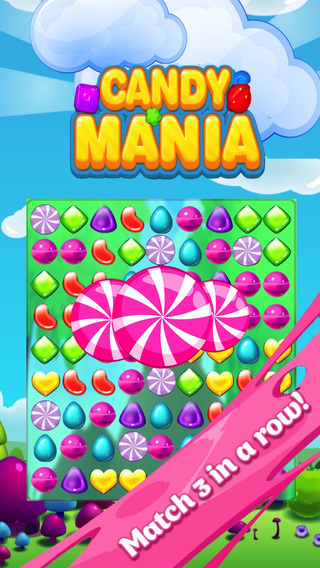 【免費遊戲App】Candy Mania - Fun Jelly Candies And Fruit Chocolates Puzzle Mania For Kids-APP點子