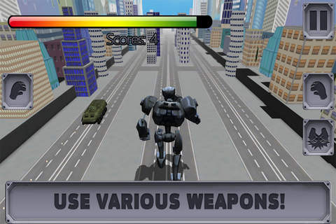Robot Destruction 3D screenshot 4