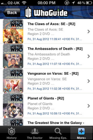 WhoGuide For Doctor Who screenshot 4