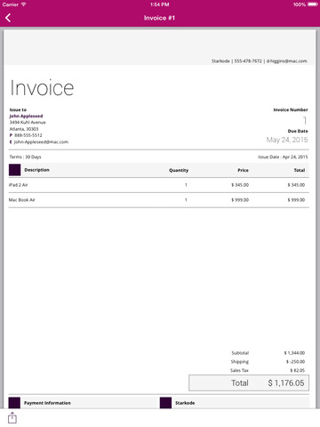 【免費生產應用App】Invoice, Estimate and Contract Center-APP點子