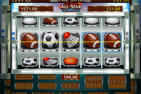 ` All Star Sports Casino Slot-Machine Loose 777 Classic Jackpot screenshot 2