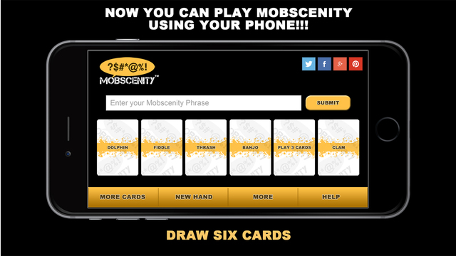 Mobscenity - The Totally Bleeped Up Party Game