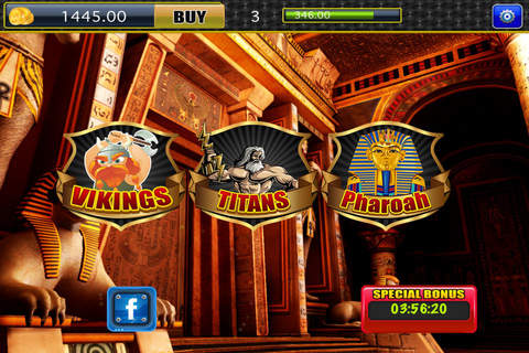 Amazing Fire Slots World of Titan's & Pharaoh's Journey by Casino Way to Rich-es Free screenshot 2
