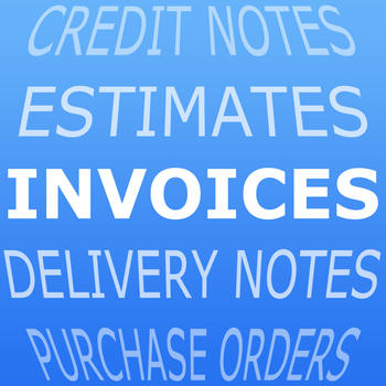 Invoice, Estimates, Delivery Notes LOGO-APP點子