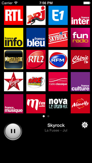 【免費音樂App】Radios France-APP點子