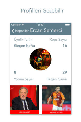 KEPS - Sosyal Caps Platformu screenshot 4