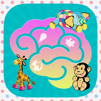 Brain Trainer for Kids: Fun Logic Games LOGO-APP點子