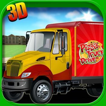 Pizza Truck Driver 3D - Fast Food Delivery Simulator Game on Real City Roads LOGO-APP點子