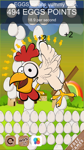 【免費遊戲App】Cluck Click Insane Chicken Farmer PAID-APP點子