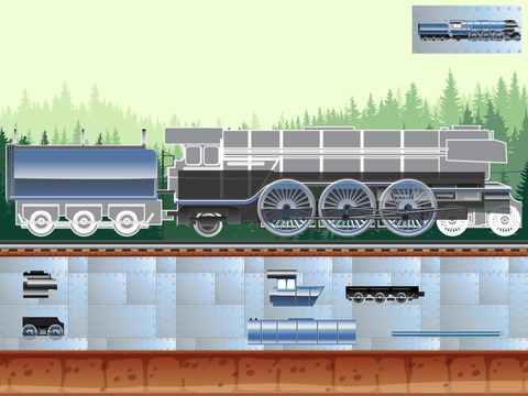 Animated puzzles train screenshot 3