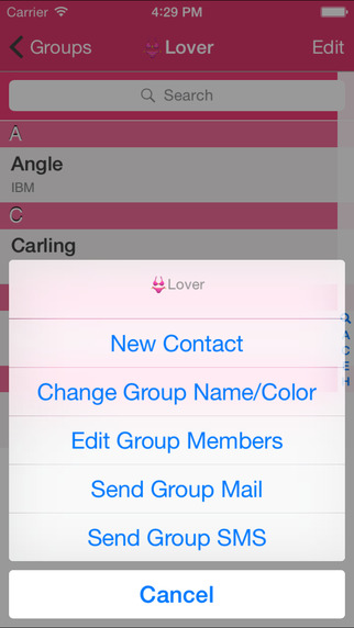 【免費生產應用App】Contacts Grouping Lite-APP點子