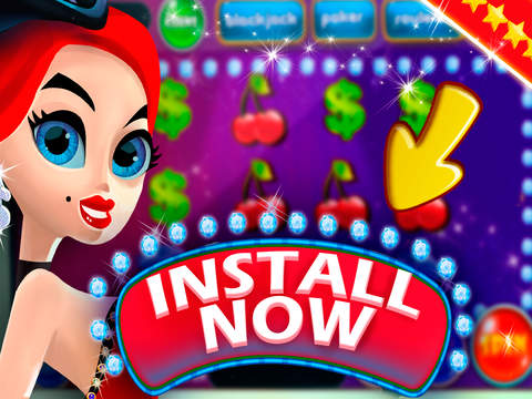 【免費遊戲App】Diamond Slots Casino Blitz - Vegas 777 jewel dash with double scatter mania & wild bonuses-APP點子