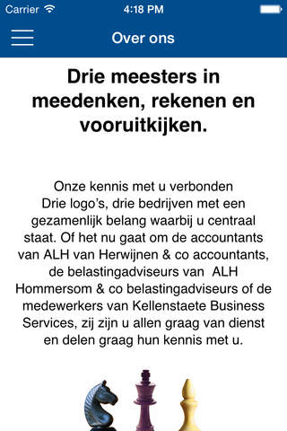 Van Herwijnen accountants screenshot 2