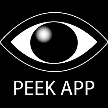 Peek App - The simplest way to take a peek LOGO-APP點子