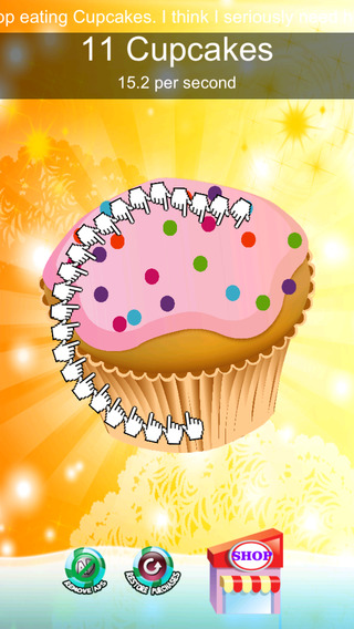 【免費遊戲App】Awesome Sugary Mini Cupcake Clickers Madness-APP點子