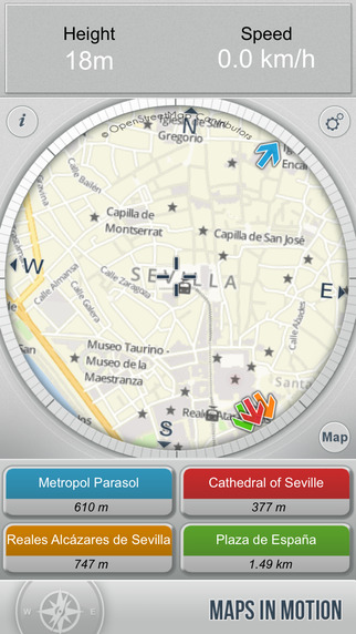 Seville on Foot : Offline Map