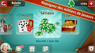 Screenshot 2 Belote.com — Coinche & Belote