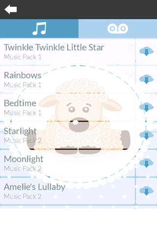 SleepWell Lullabies & Monitor screenshot 2