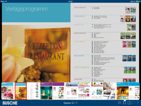 Busche Verlagsprogramm screenshot 2