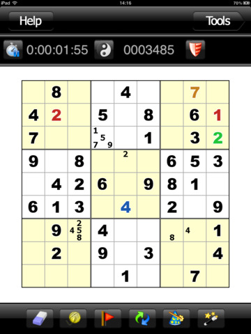 Скриншот из Sudoku by Mastersoft