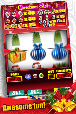 Ho Ho Ho!Sleigh Bell Slots Game screenshot 3