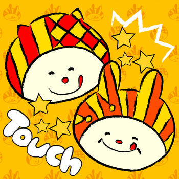 Baby game - Child Touch NIKORI＆PERORI LOGO-APP點子