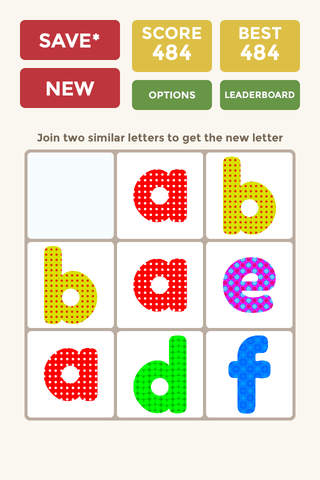 2048 Words - Alphabet Version for Kids screenshot 3