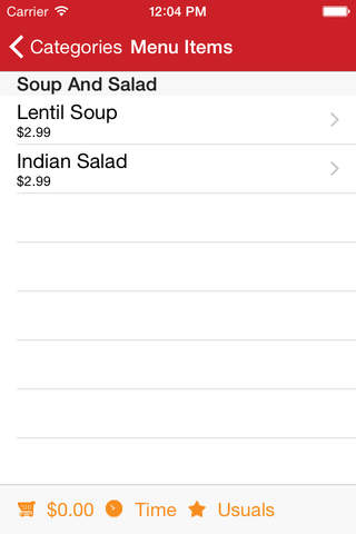 Zyka Indian Cuisine Mobile screenshot 3