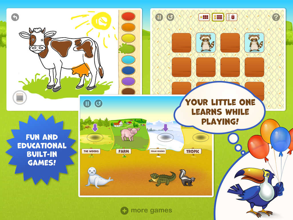 App Shopper: Zoo Playground - Games With Animated Animals For Kids (games)