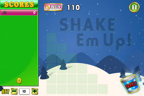 Action Farkle Deluxe : Merry Christmas Dice Rolling Blitz FREE screenshot 4
