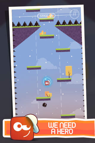 Bemoji Jump: Tap Adventure Free screenshot 2