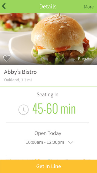 【免費生活App】NoWait - Get In Line At Restaurants Without Reservations-APP點子