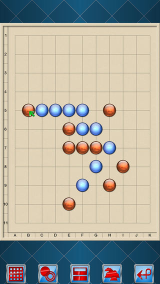 【免費遊戲App】Gomoku V+-APP點子