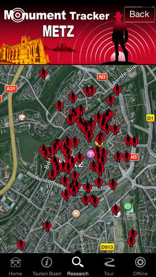 Metz Monument Tracker