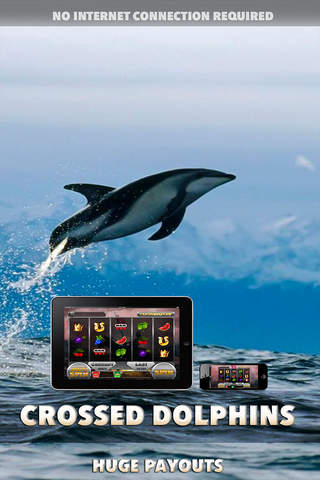 Crossed Dolphins Slots - FREE Las Vegas Game Premium Edition, Win Bonus Coins And More With This Amazing Machine screenshot 2
