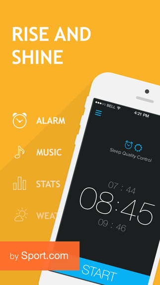 【免費健康App】Smart Alarm Clock: sleep cycles & night sounds recording-APP點子