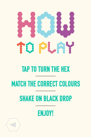 Hex Catch - Coloured Spindle screenshot 2